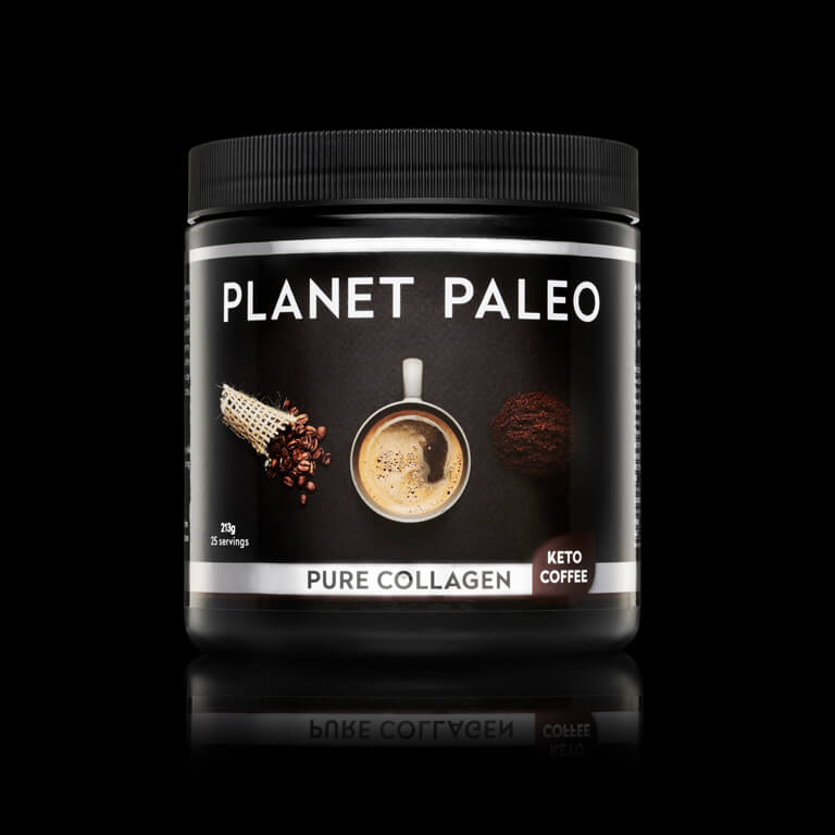 Pure collagen keto coffee